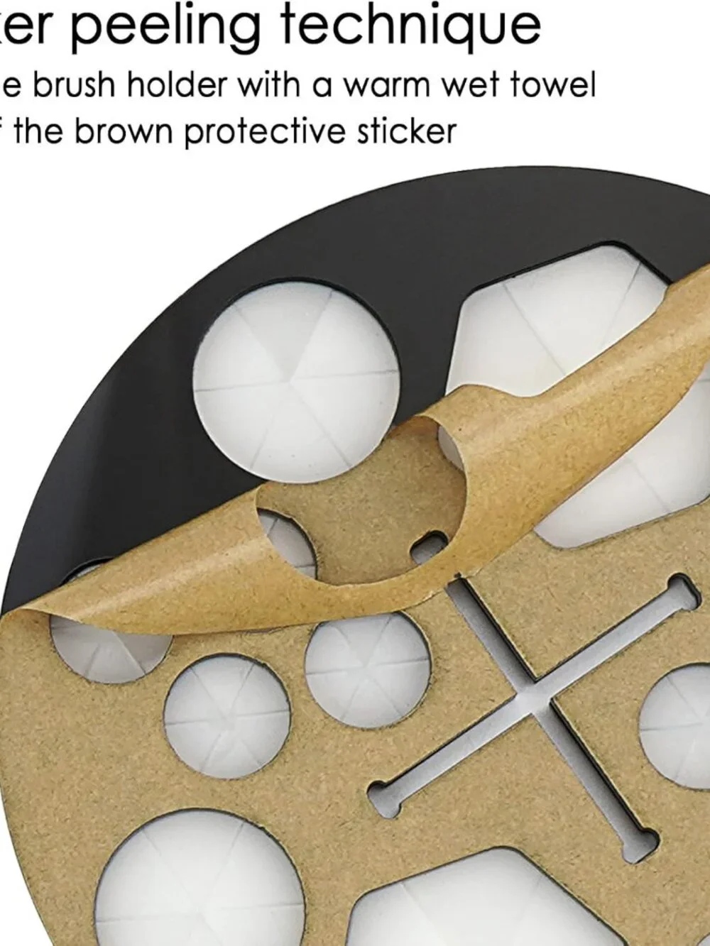 Makeup Brush Drying Rack with Mat – Detachable Acrylic Air Tree Tower Holder